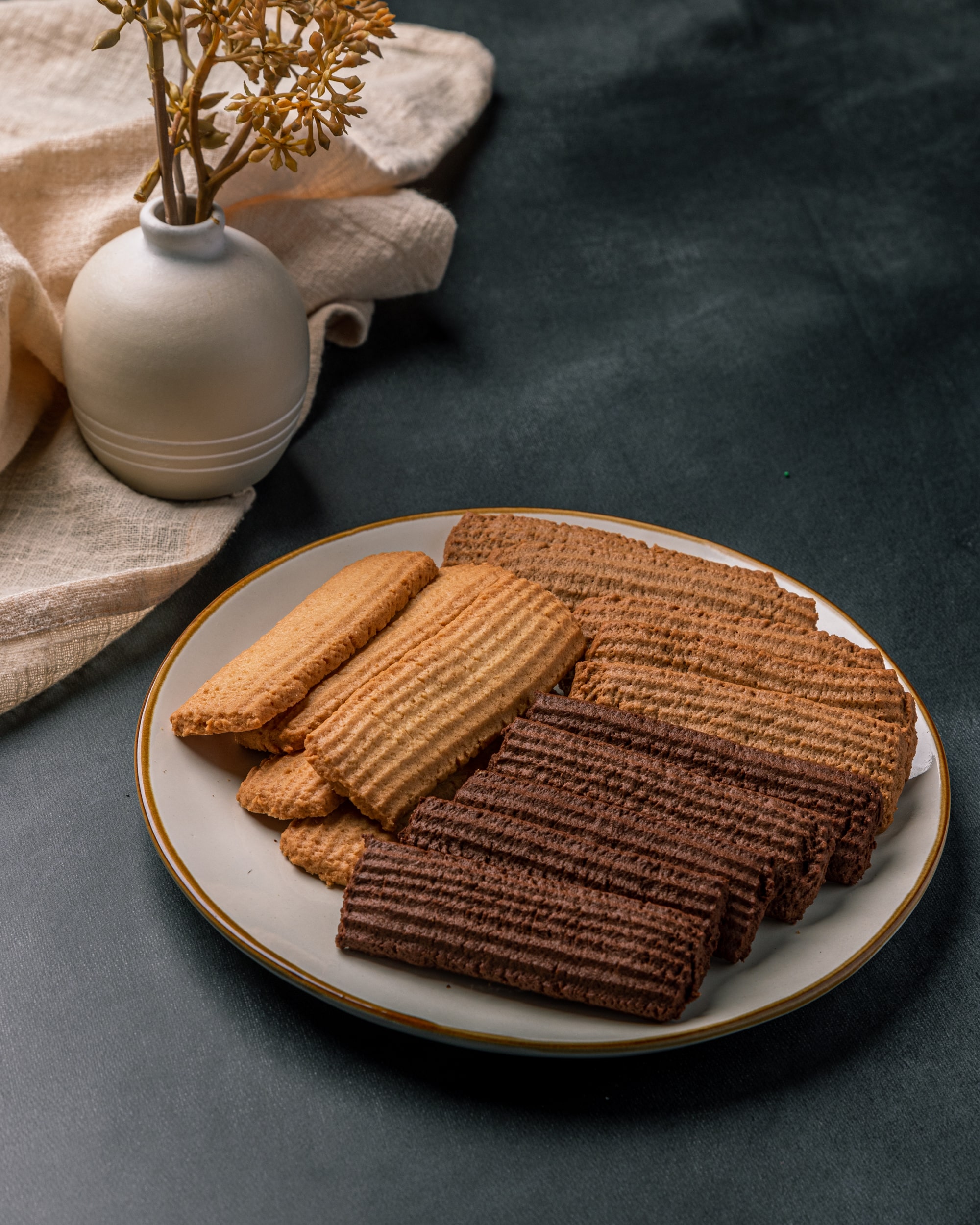 Butter cookies + Egyptian Biscuits
